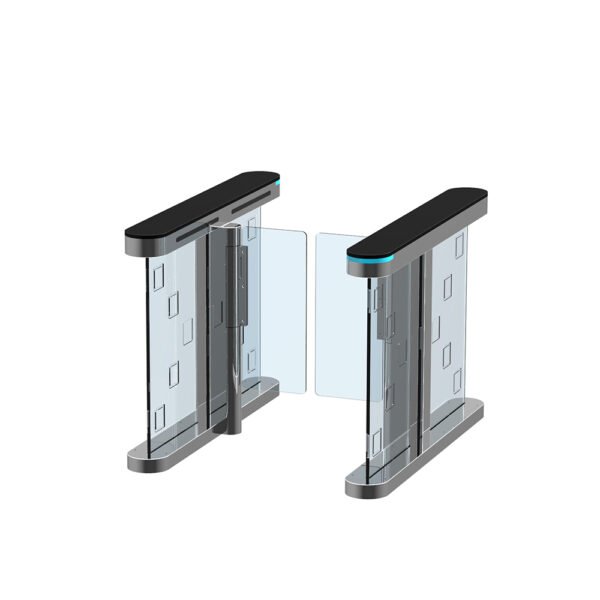 Glass Crystal Optical Swing Speed Lane Turnstile Gate - Image 6