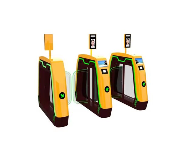 Stainless Steel Amusement Park Swing Turnstile Gate - Image 5