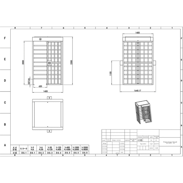 High Quality Full Height Turnstiles - Image 3