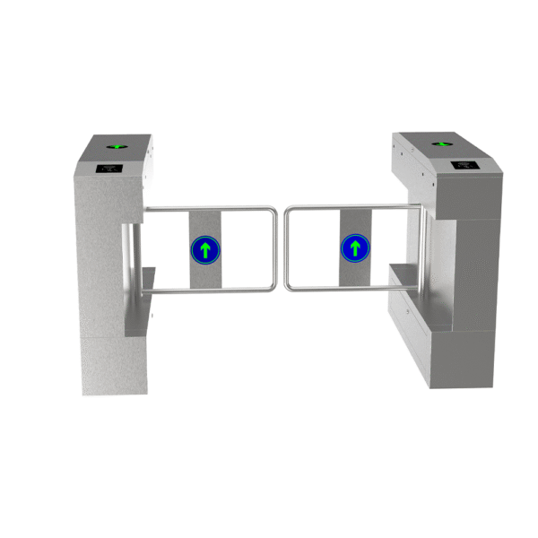 Hotel Bidirectional QR Code Scanner Swing Barrier