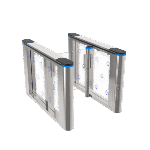 Intelligent Channel Management Equipment Pedestrian Control Auto Swing Barrier Gate