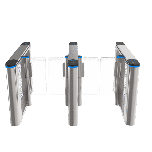 Intelligent Channel Management Equipment Pedestrian Control Auto Swing Barrier Gate - Image 4