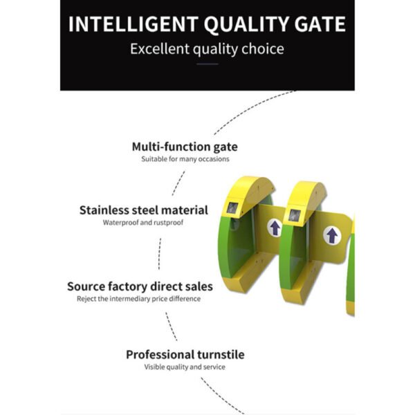 Safety Gate Flap Barrier Turnstile - Image 5