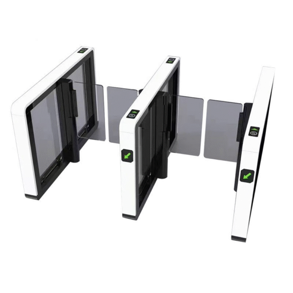 Modern Rectangular Frame Optical Turnstile Lanes Speed Turnstile Gate