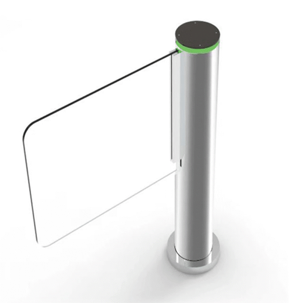 Supermarket Rfid Round Tube Swing Gate - Image 5