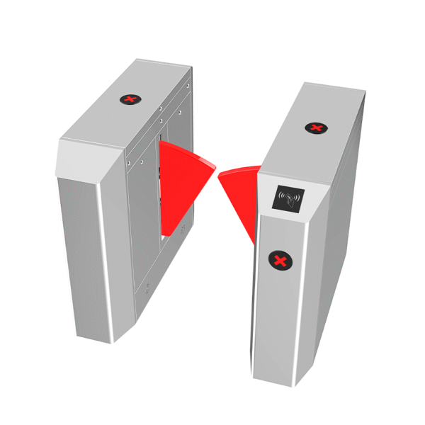 Waist Height Flap Turnstile